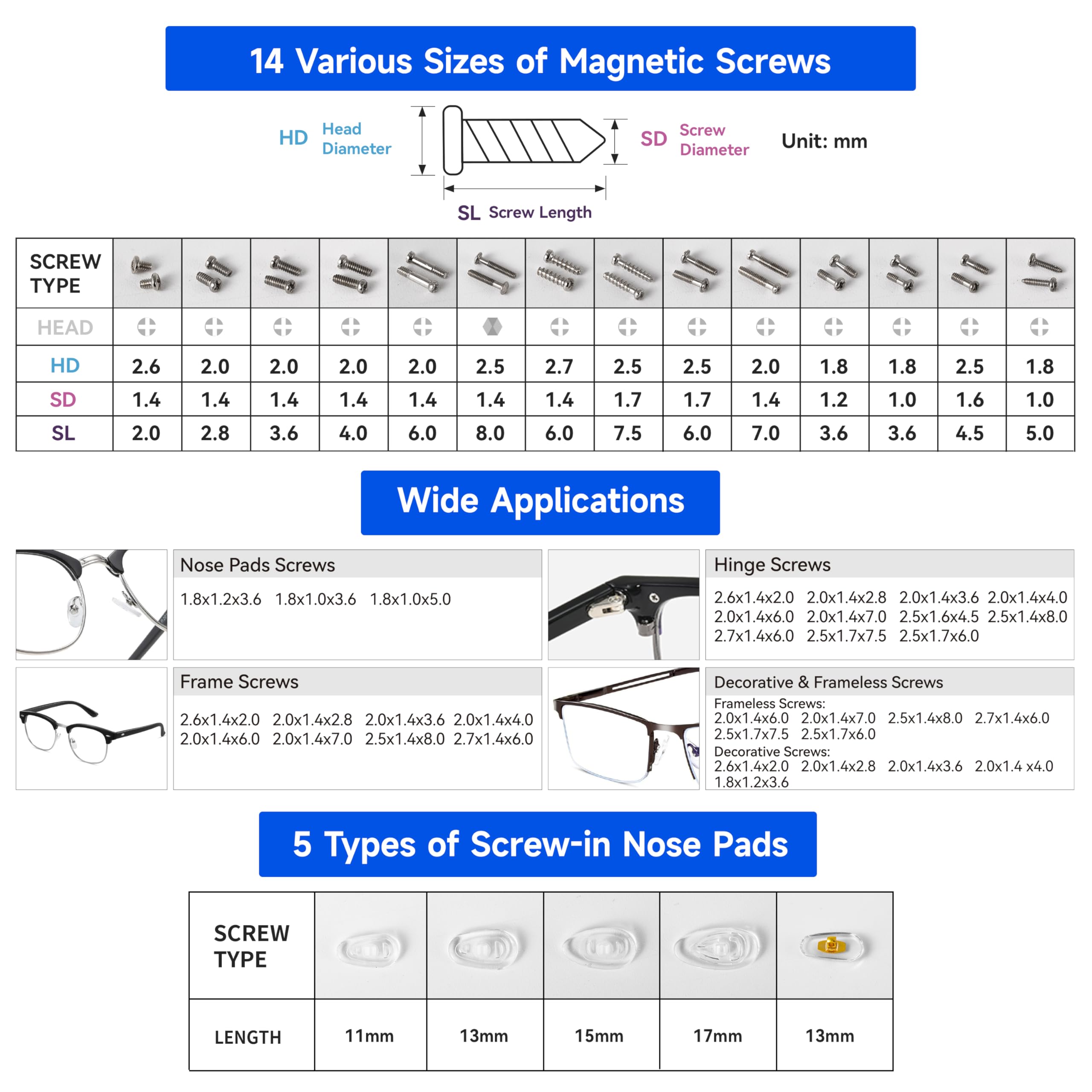 HQVOIC curved tweezer for precise handling of tiny screws.