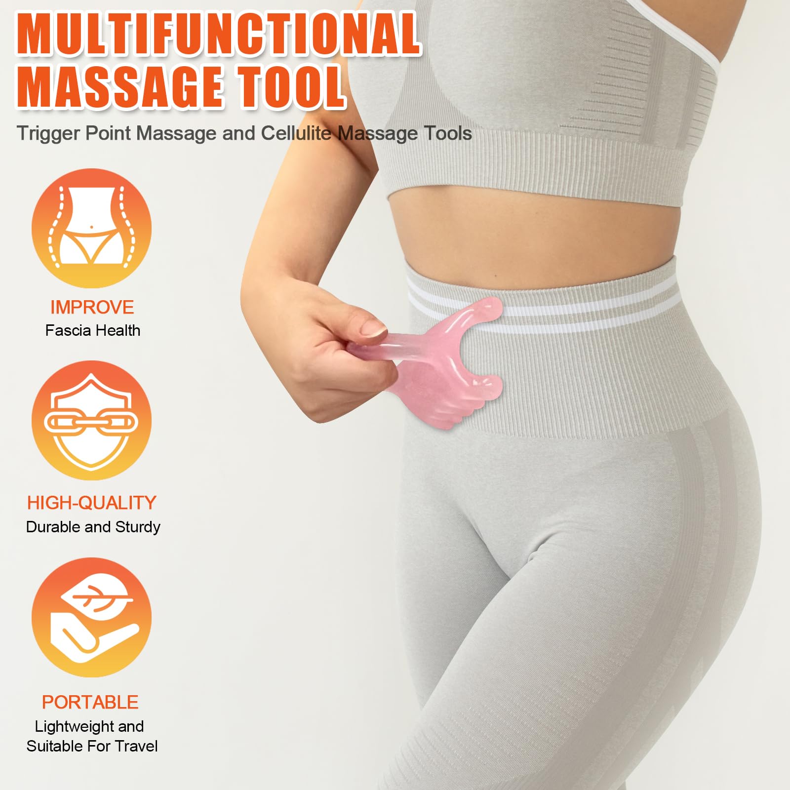 HTHLNG fascia massage blaster back shoulders for full-body care