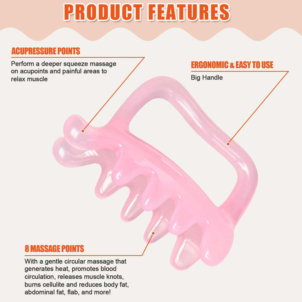 HTHLNG fascia massage blaster promotes lymphatic drainage and lighter feeling