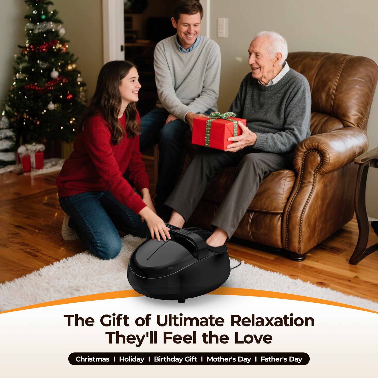 HTM Christmas gift-ready packaging makes it a thoughtful present