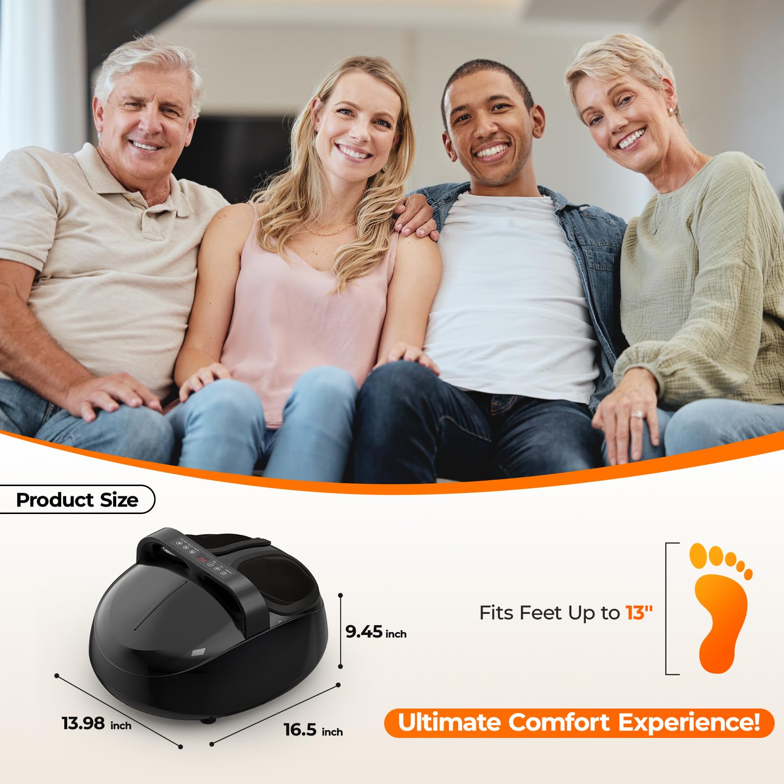 HTM massager remote control enables easy customization during sessions