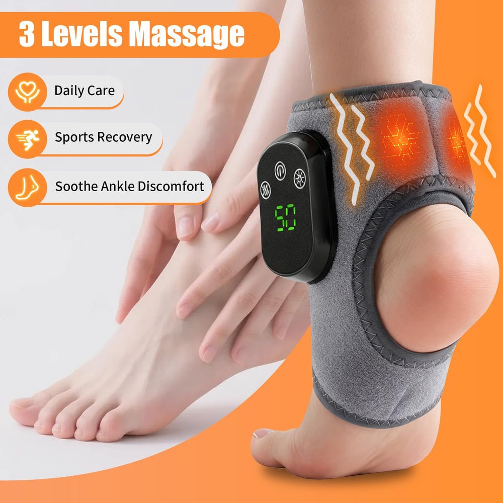 HUAJUN Foot Massager with vibration modes for targeted relaxation.
