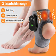 HUAJUN Foot Massager with vibration modes for targeted relaxation.