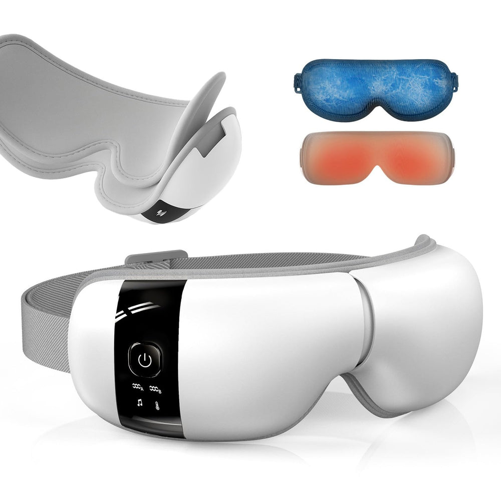 HuBDIC HubiCare eye massager with heat-cooling panel for soothing relaxation.