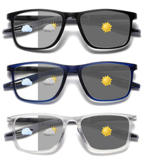 Hubeye photochromic reading glasses indoors to outdoors transition for comfort