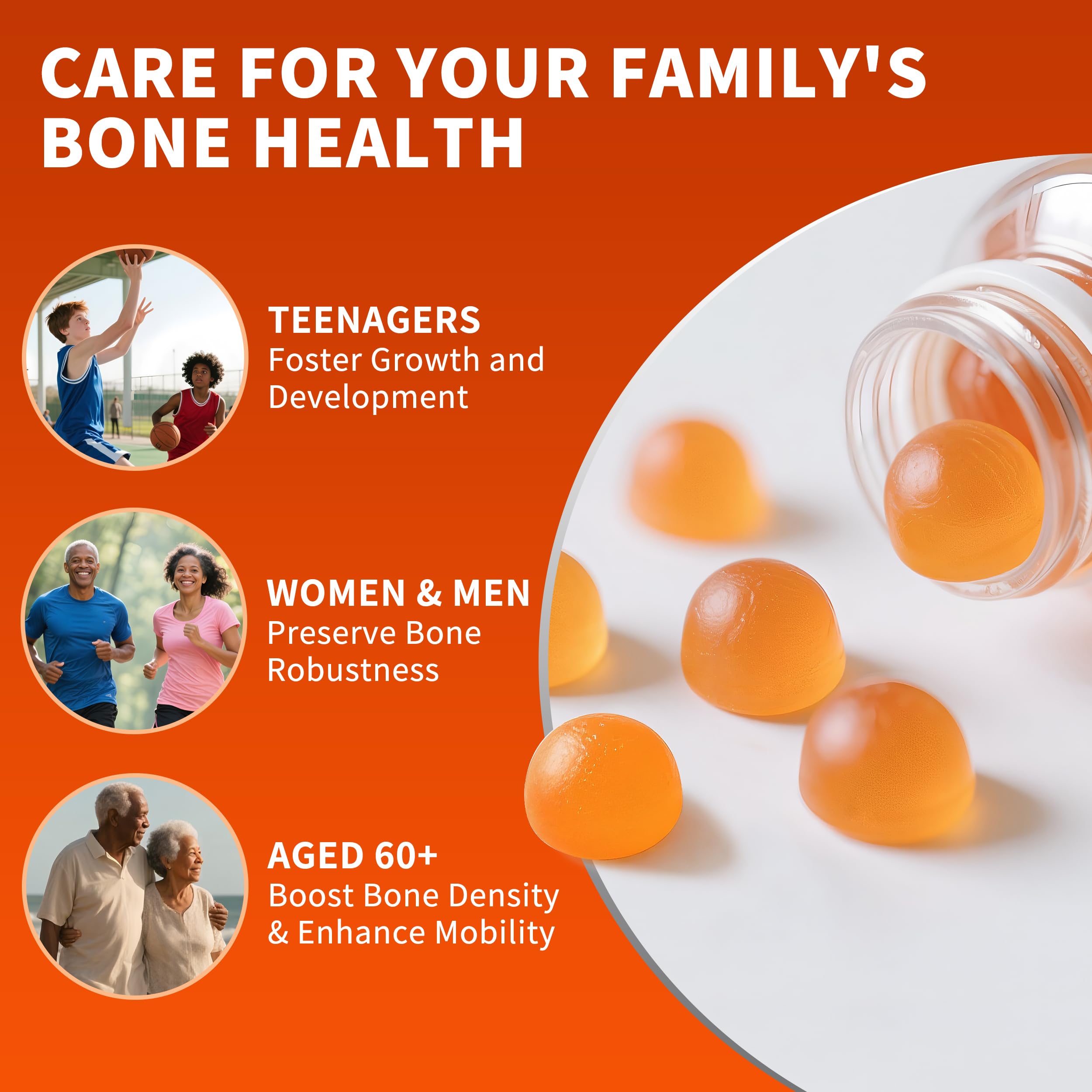 Hudetex calcium citrate daily-use illustration emphasizes gentle stomach tolerance.