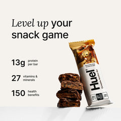 Huel Complete Nutrition Bar protein crisps provide crunch with essential nutrients.
