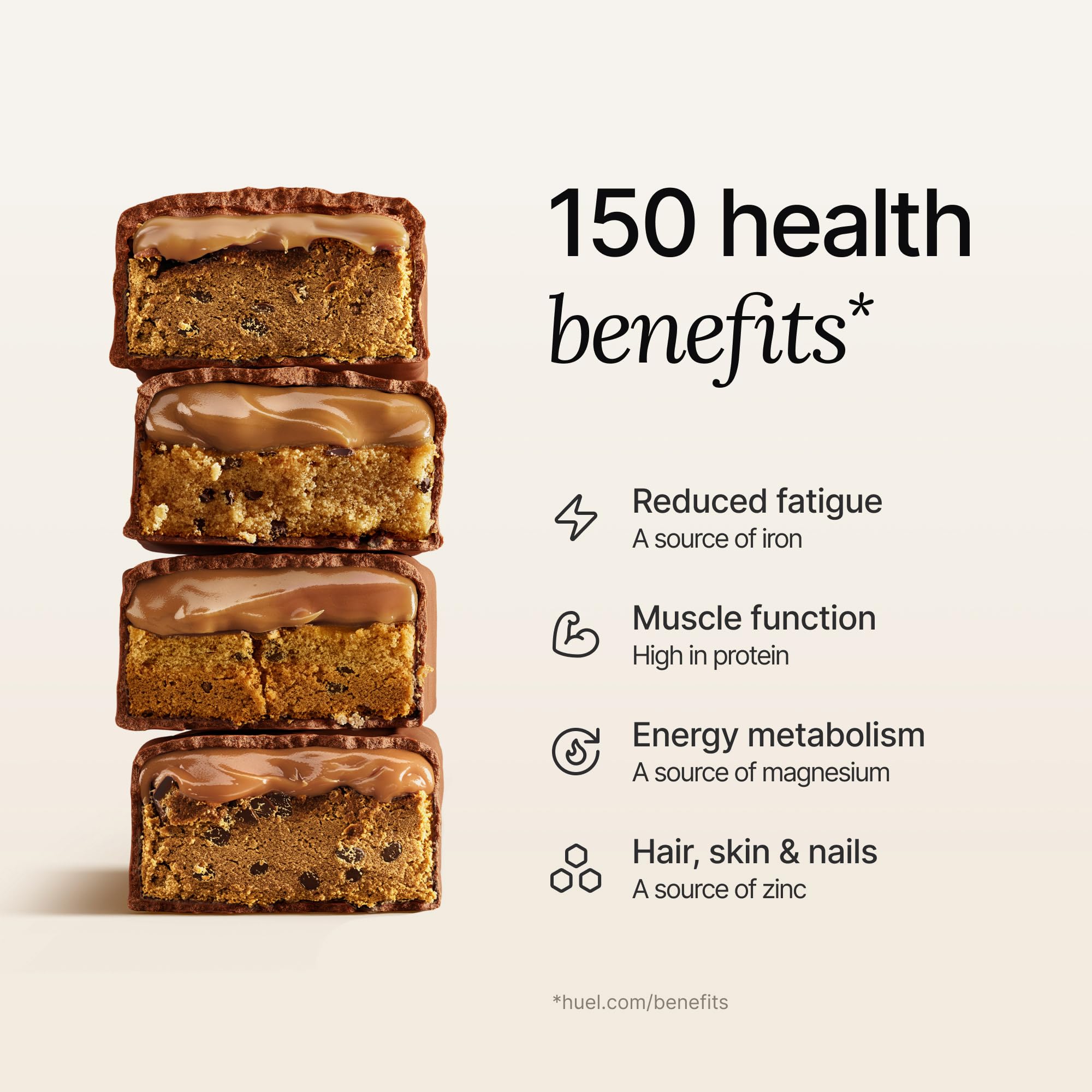 Huel vegan chips add texture and support balanced nutrition.