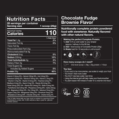 Huel gluten-free, non-GMO label emphasizes dairy-free option.