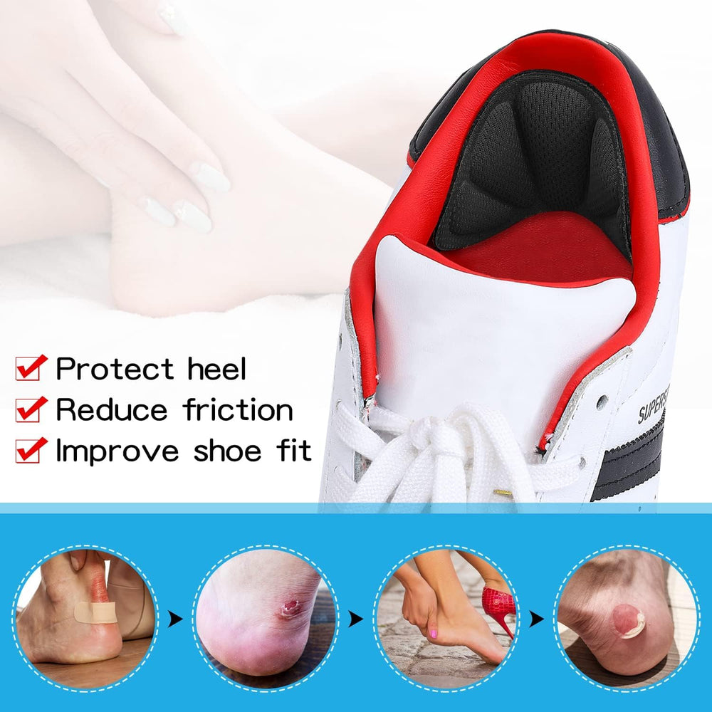 Huethy heel grip inserts for boots improving fit and comfort