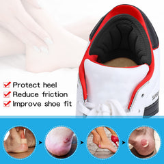 Huethy heel grips inserts secure your fit and prevent slipping in loose shoes.