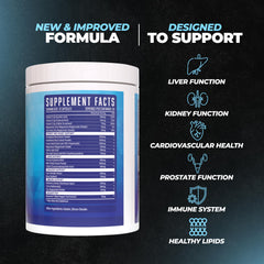 Huge Supplements Defend Cycle Support bottle back label showing supplement details.