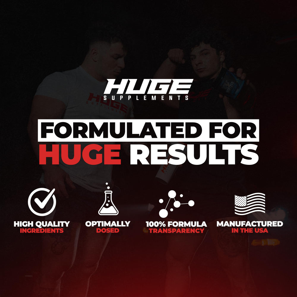 Huge Supplements Ecdysterone lab-tested seal communicates safety and reliability.