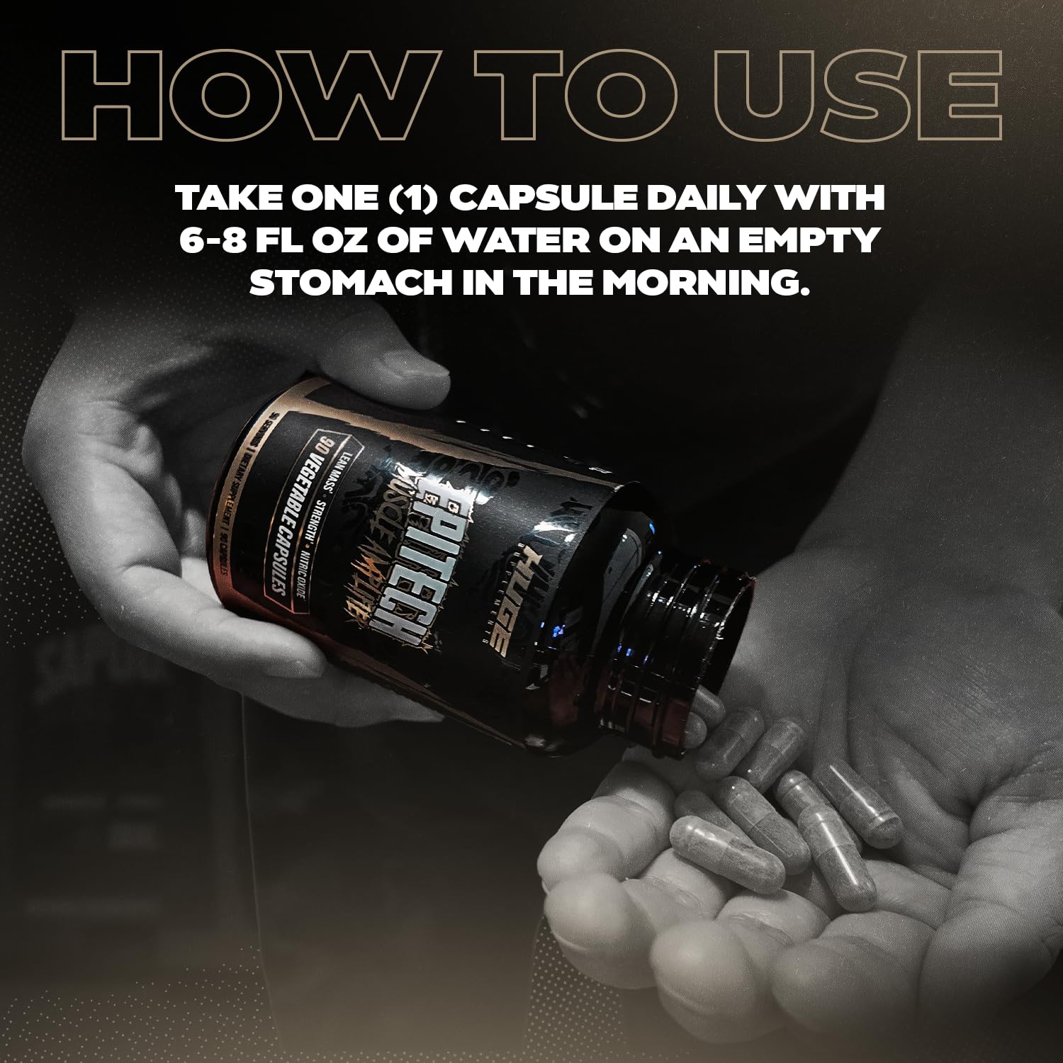 Huge Supplements Epitech endurance-recovery scene highlights post-workout recovery possibilities.