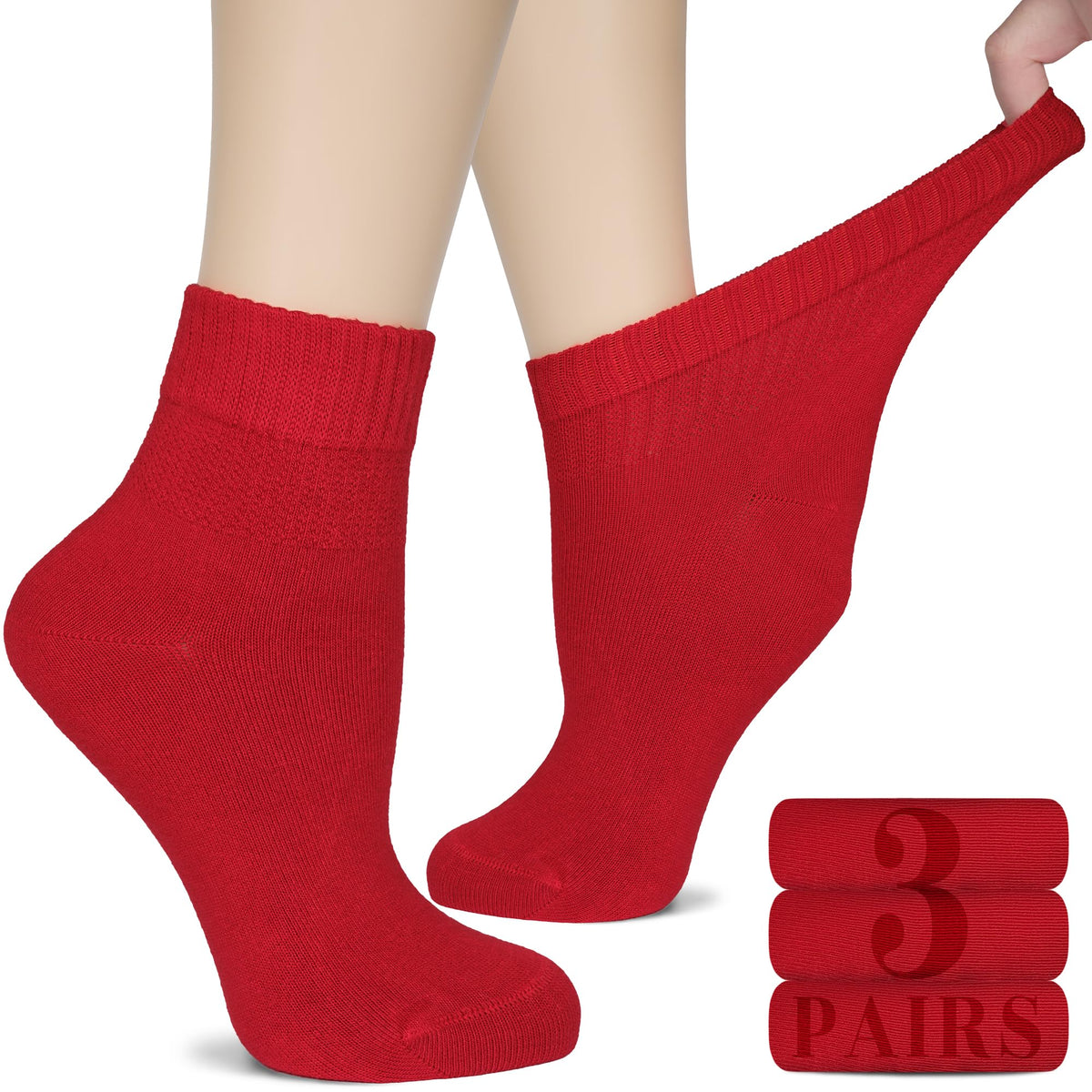 Hugh Ugoli bamboo ankle socks with soft-fabric texture for daily comfort.
