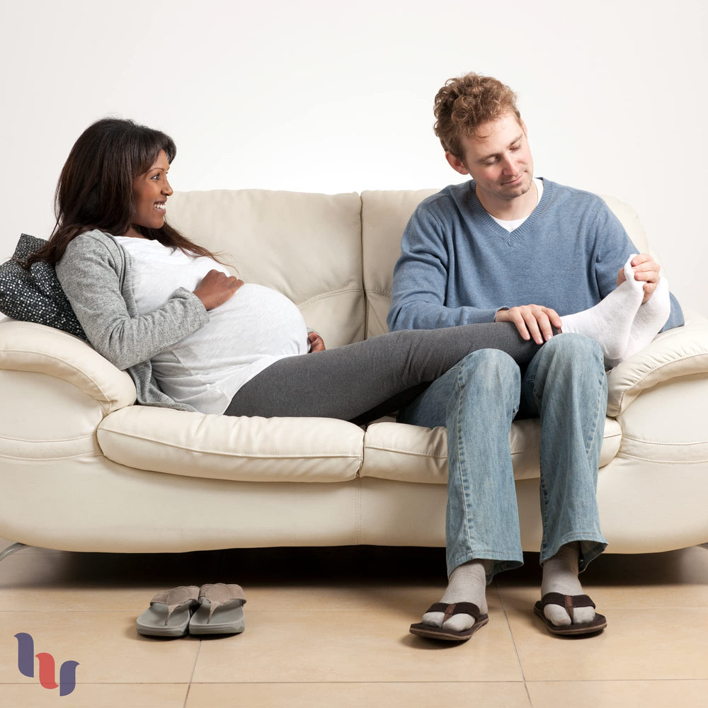 Hugh Ugoli bamboo socks seamless toe detail prevents irritation.