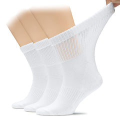 Hugh Ugoli diabetic ankle socks pack of 3 with seamless toe for comfort