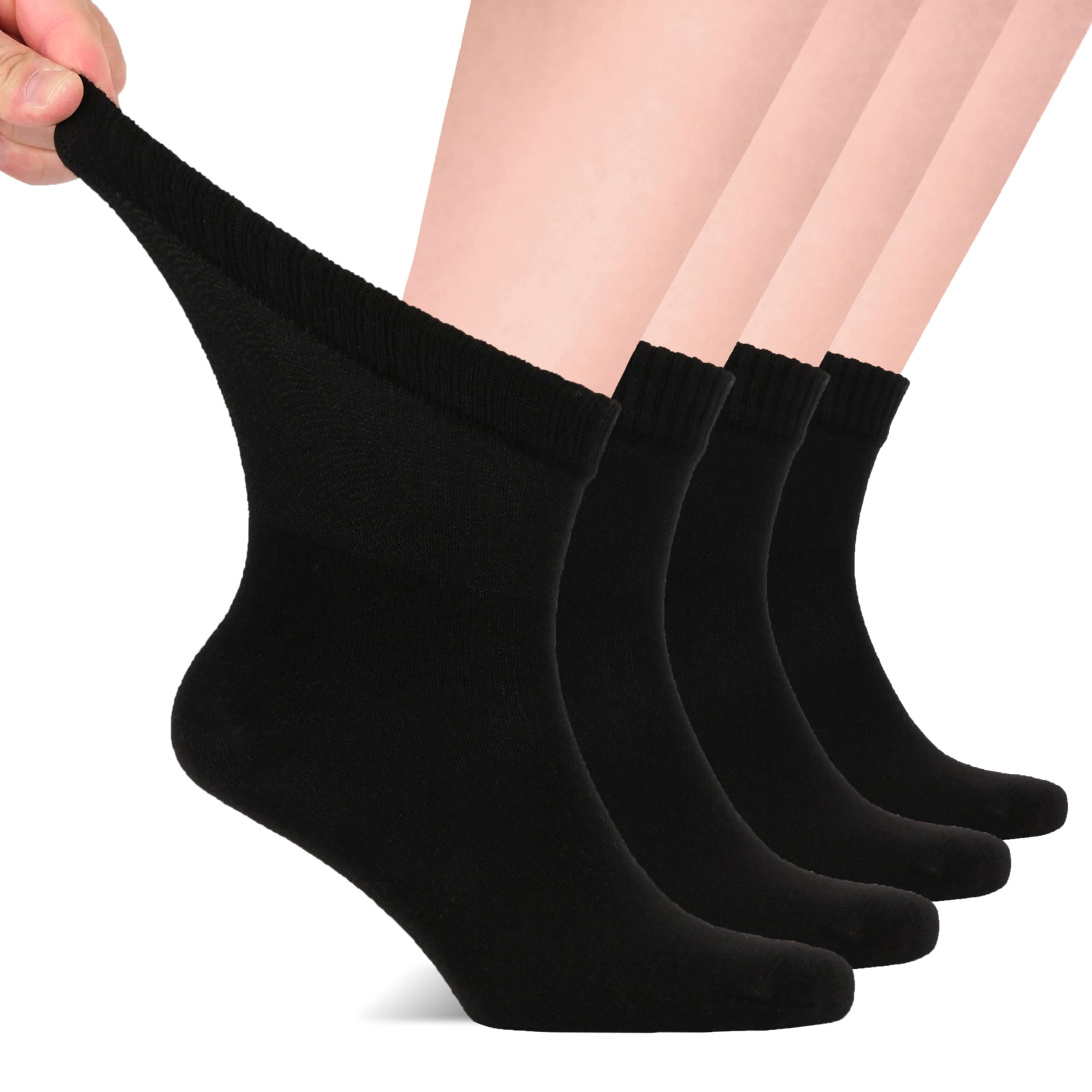Hugh Ugoli diabetic socks for men with loose-top design for relaxed fit