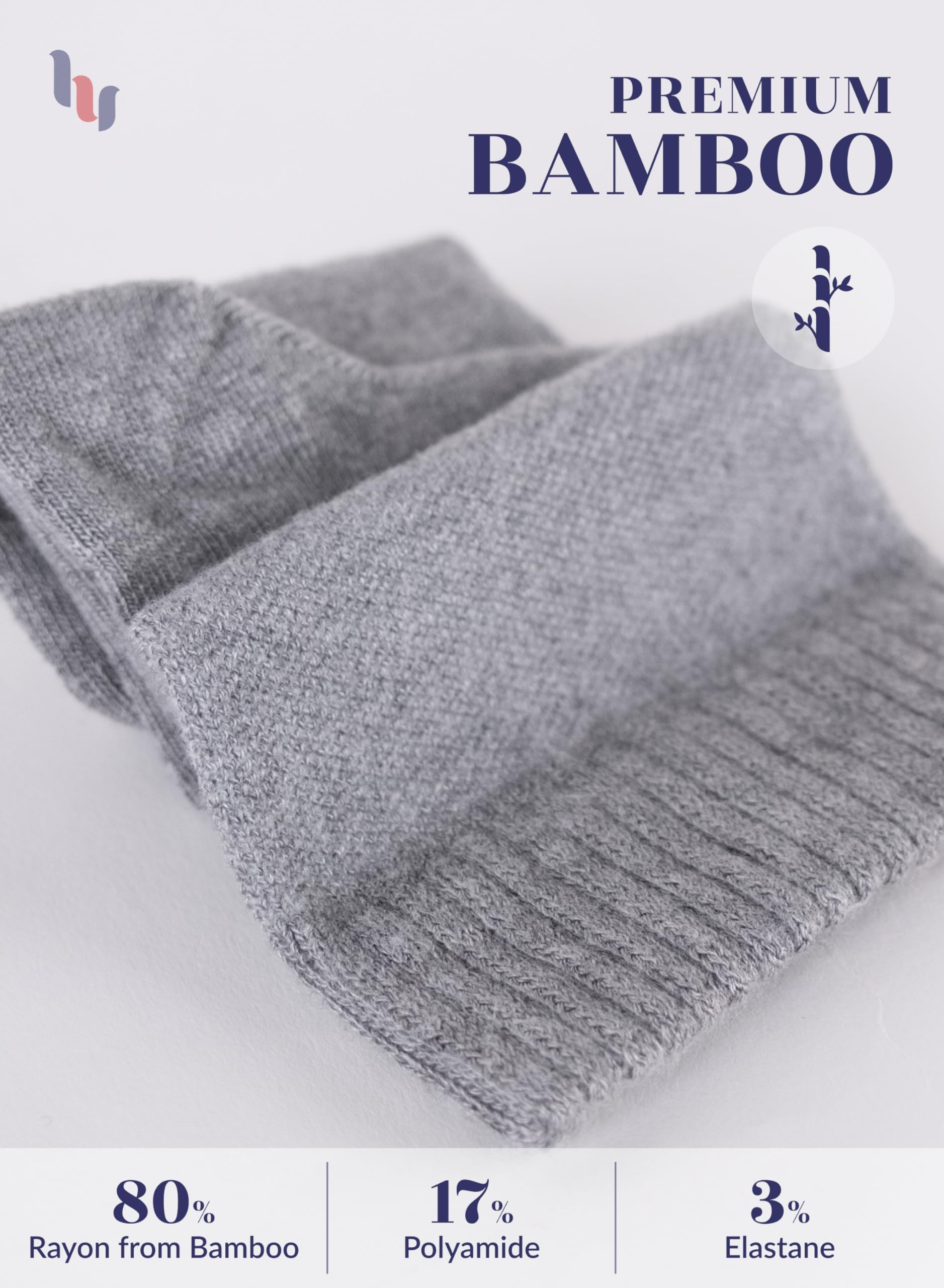Seamless toe feature on Hugh Ugoli diabetic socks for smooth comfort.