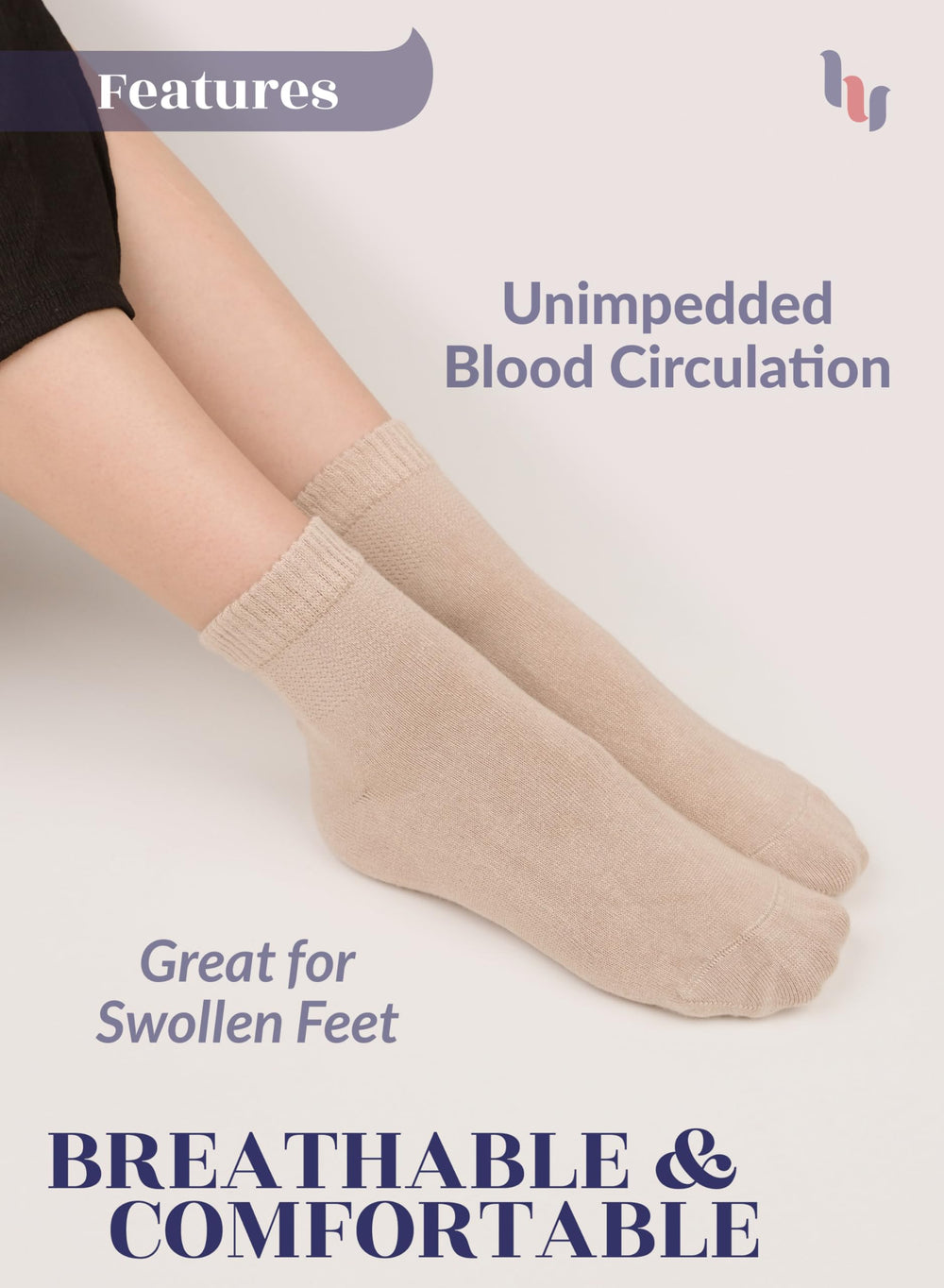 Hugh Ugoli breathable knit detail reveals moisture-wicking properties for all-day comfort.