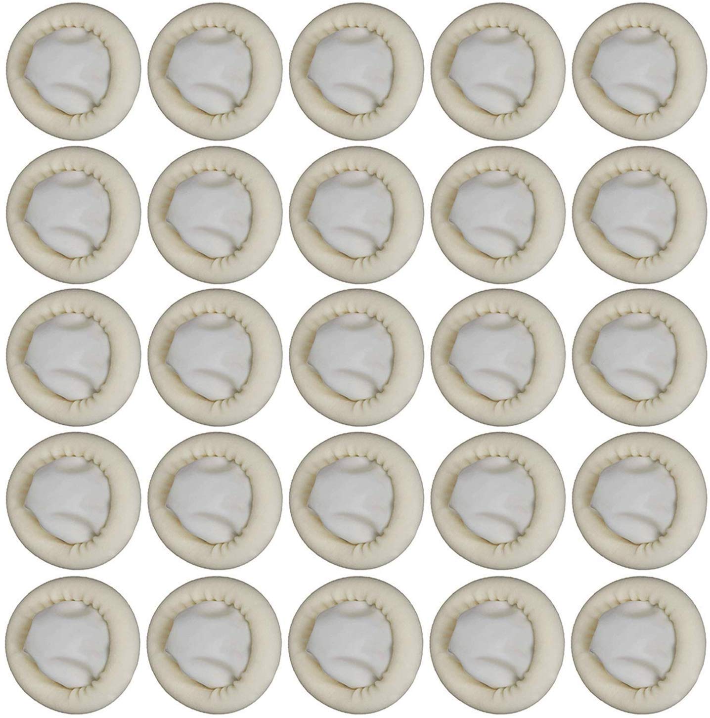 Hulless dedo látex para joyería y limpieza, sin dejar residuos