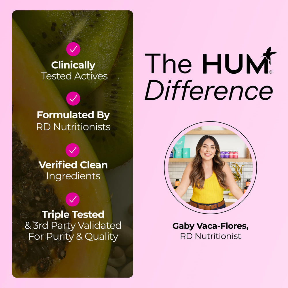 hum berberine packaging on shelf emphasizing 60 capsules per bottle