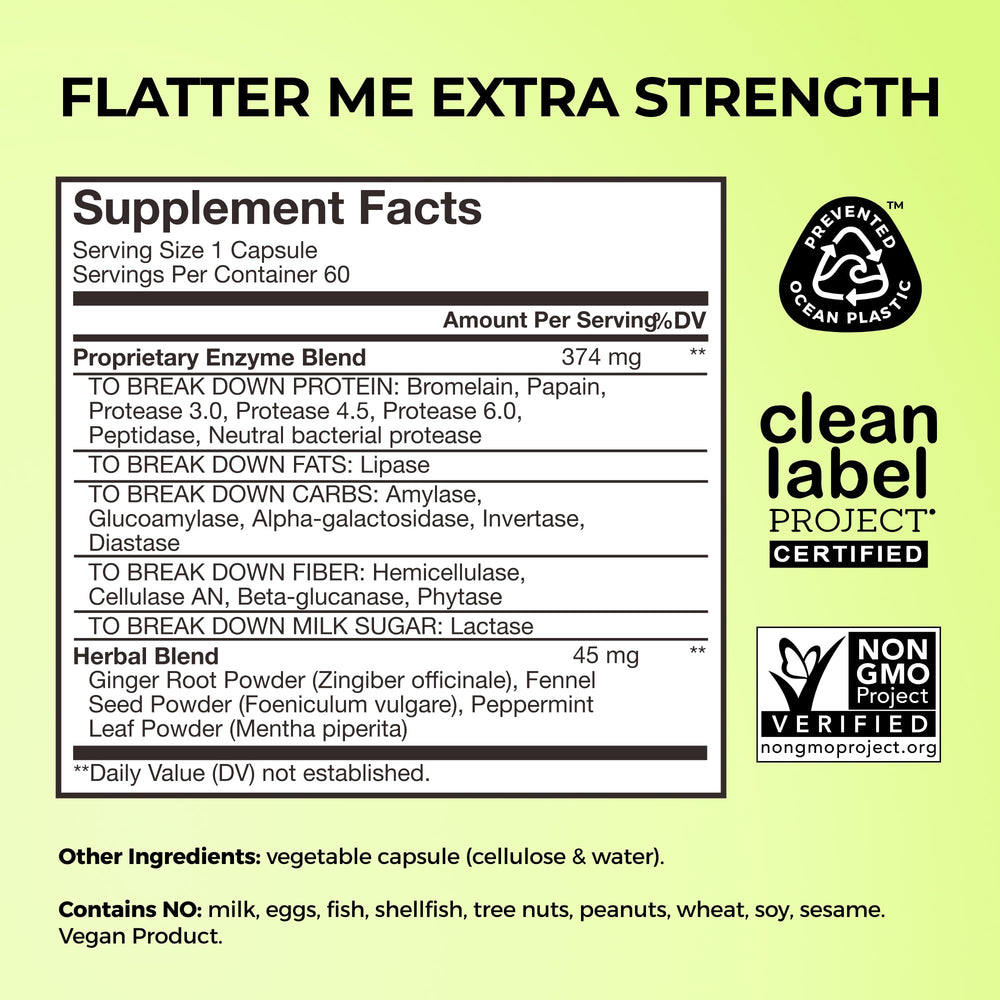 HUM Flatter Me capsules closeup showing a fast-acting blend.