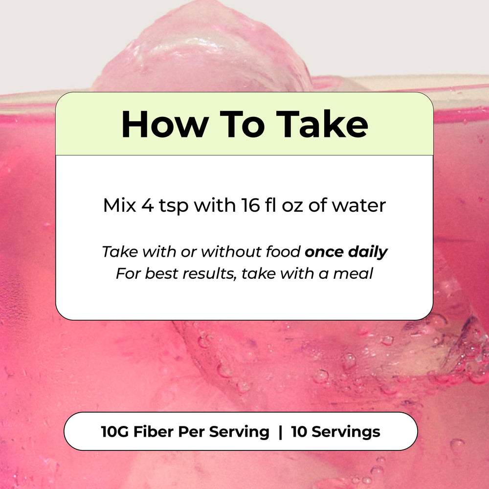 HUM Flatter Me measuring spoon highlights easy daily dosing with water or meals.