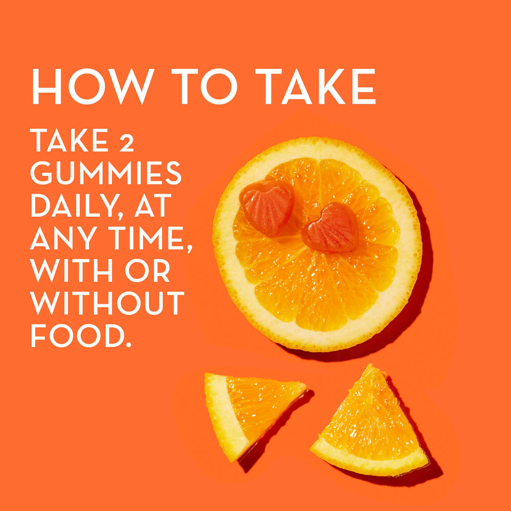 Gummies being poured from a HUM Hyaluronic Glow bottle