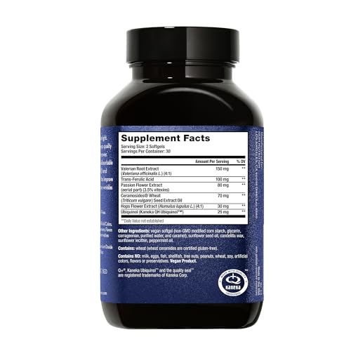 Hum Mighty Night bottle closeup highlighting softgels for bedtime routine