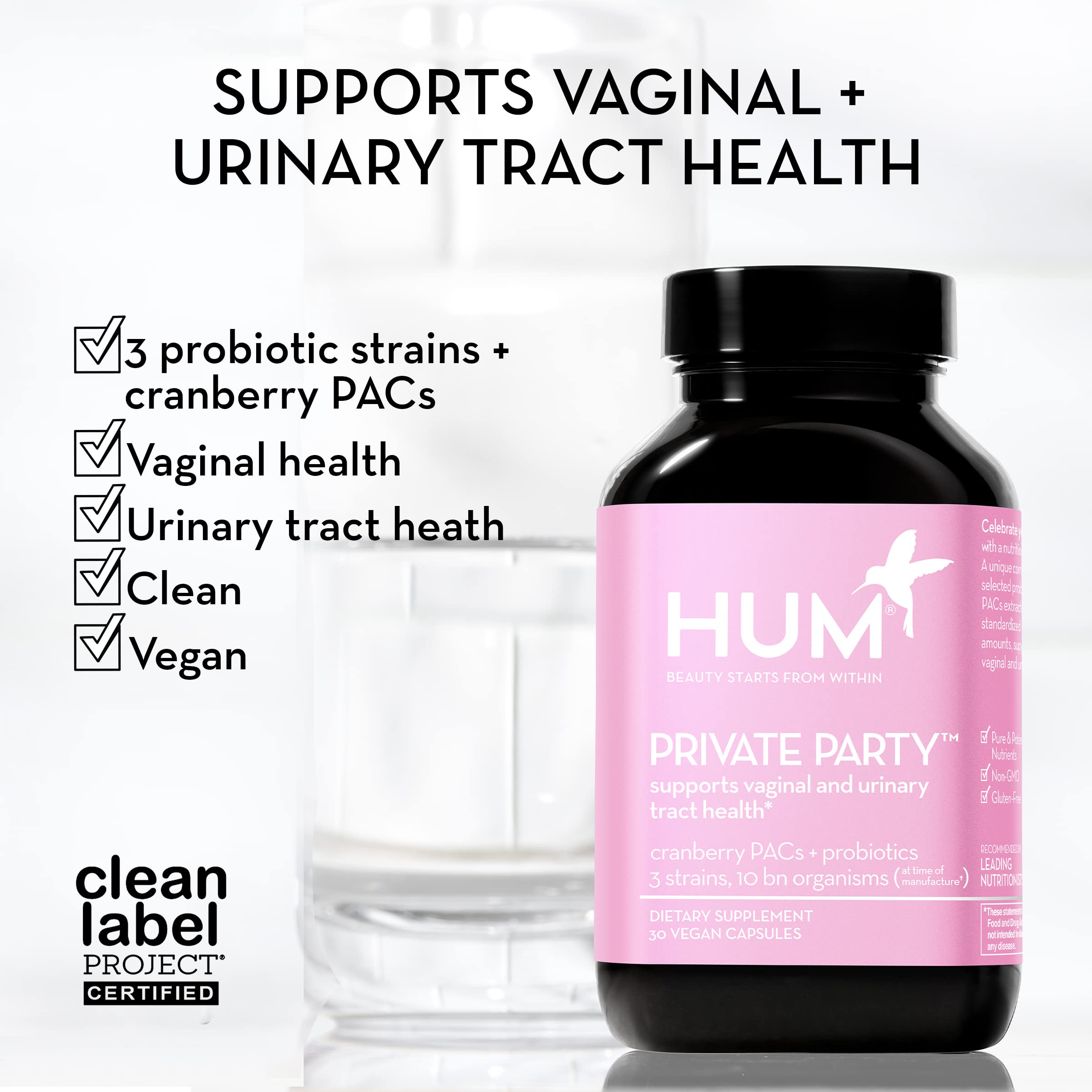 Cranberry packet visual signaling cranberry blend for urinary tract support.