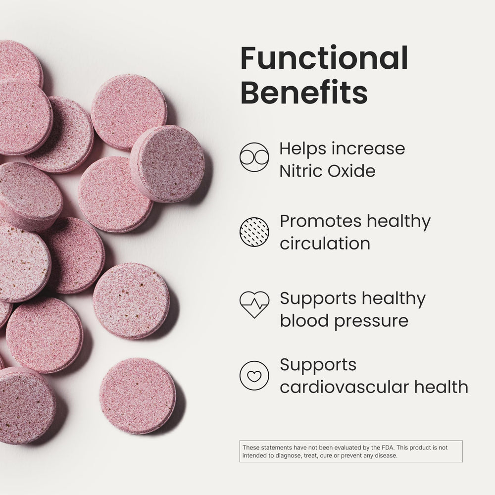 Humann Neo40 tablet on the tongue dissolves quickly for on-the-go dosing.
