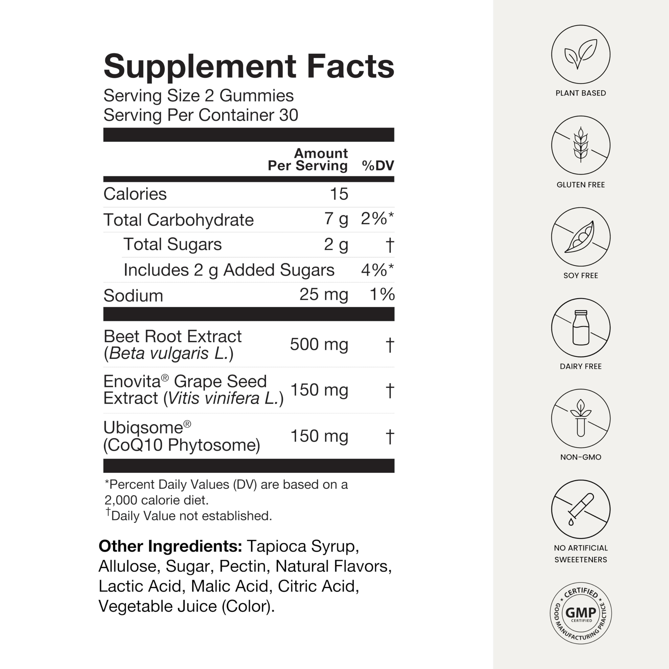 Humann SuperBeets Heart Gummies Advanced packaging highlights brand trust