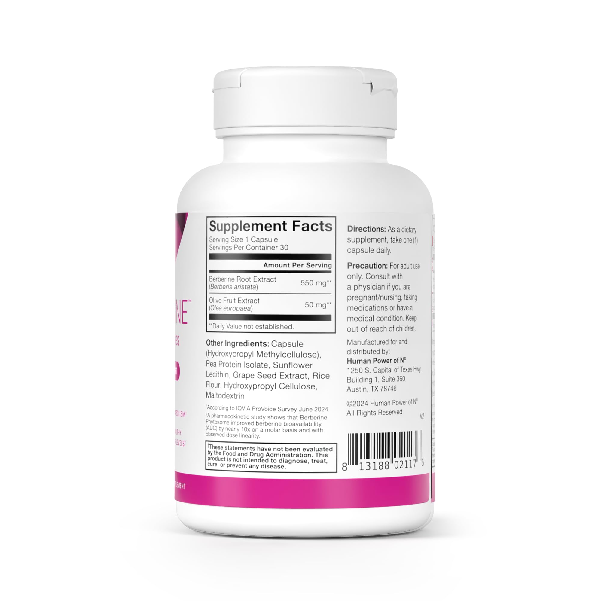 Humann SuperBerine gut tolerability visual hints at gentler berberine experience