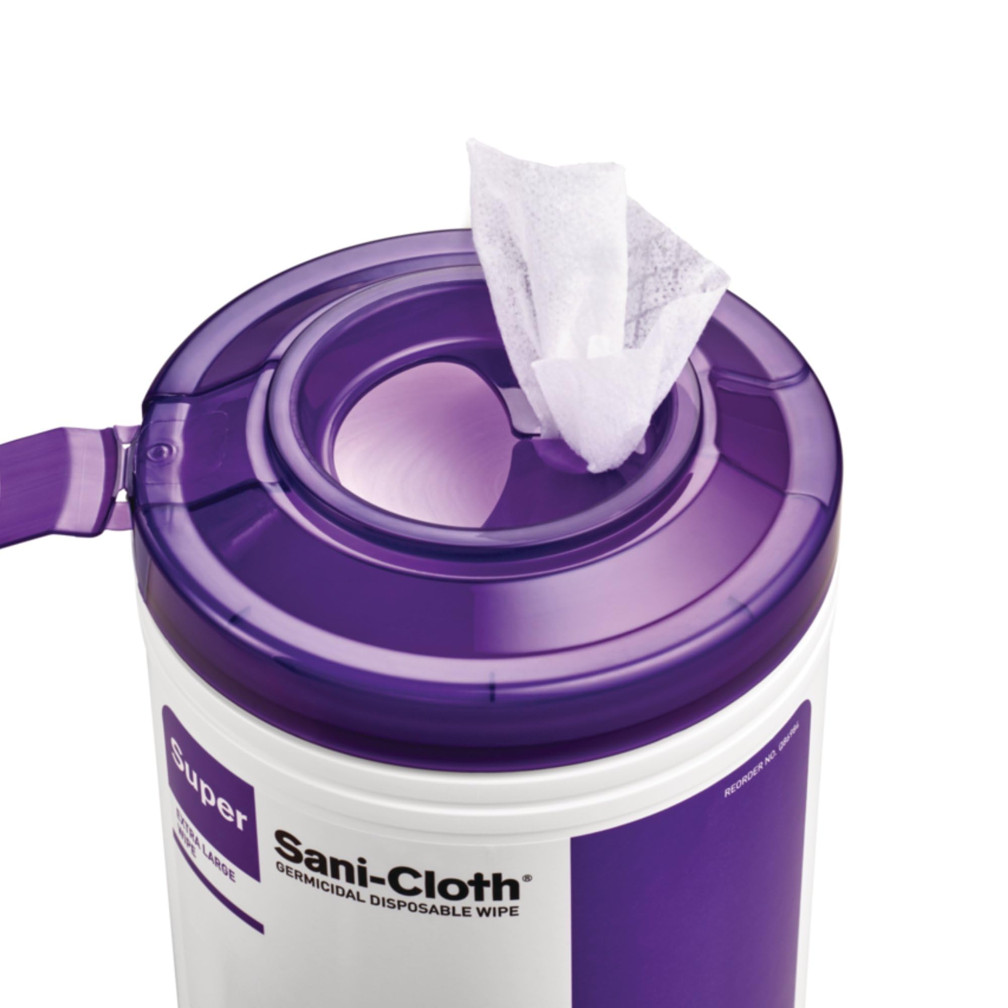 Humew Sani-Cloth on keyboard and device for convenient cleanup