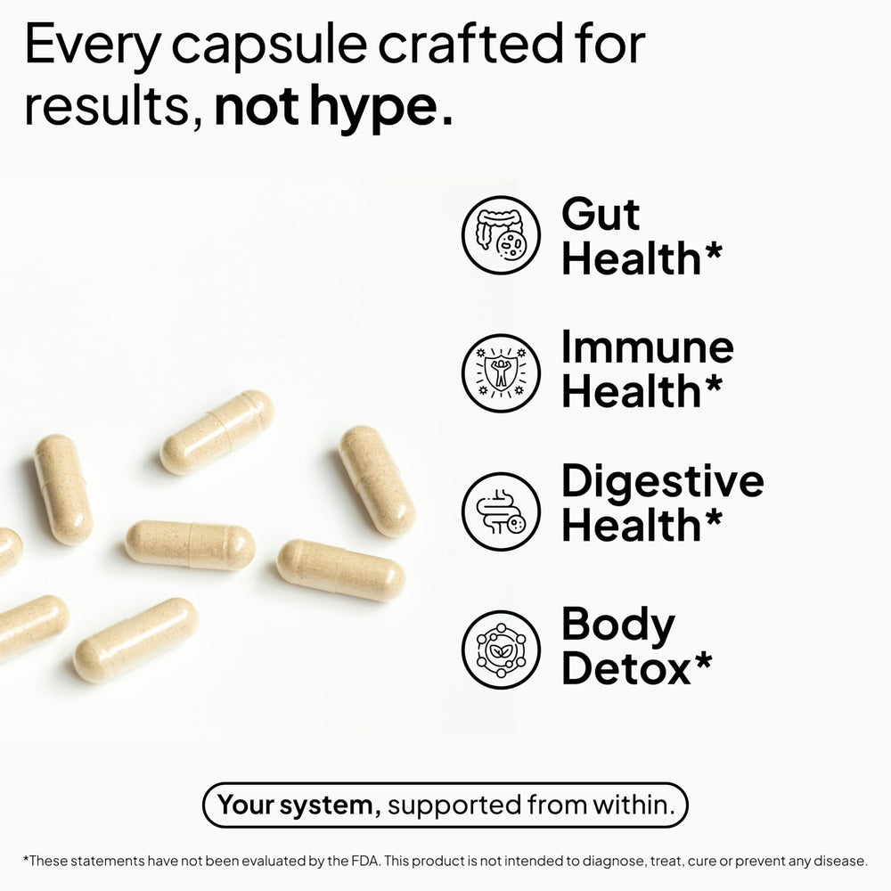 Humming Herbs Sodium Butyrate+ capsules daily-use setup at morning routine