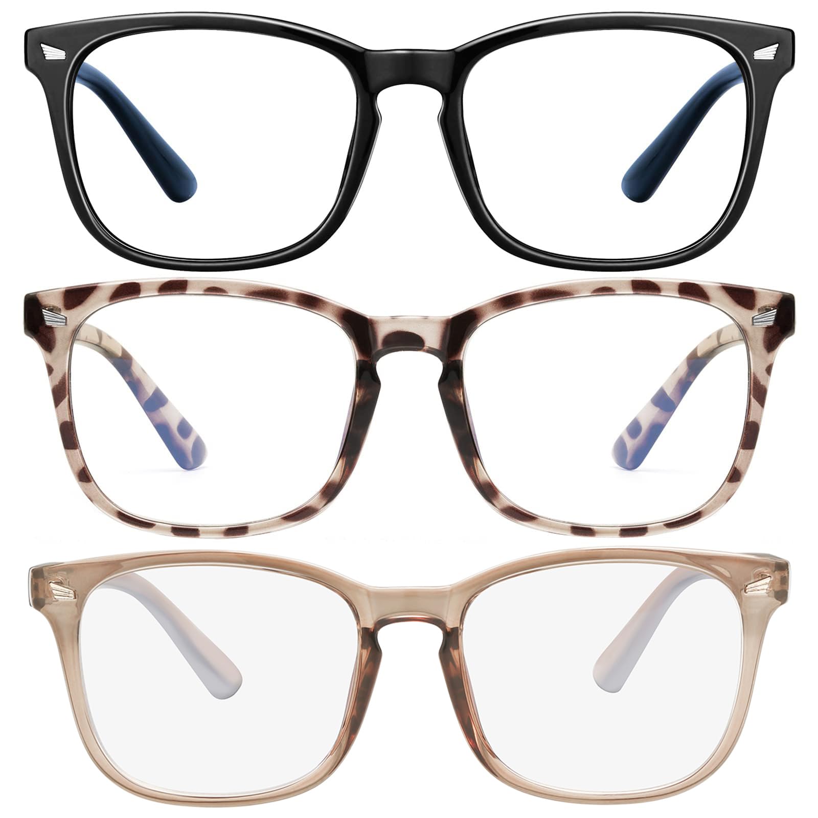 Hunsquer blue light glasses frame close-up for comfortable all-day wear