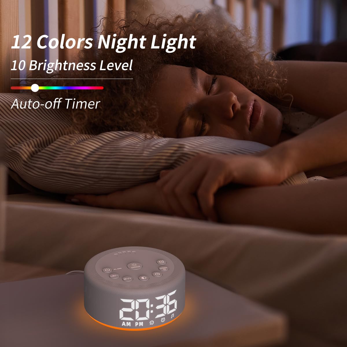Hushing device provides 32-level volume control for precise sound tuning.