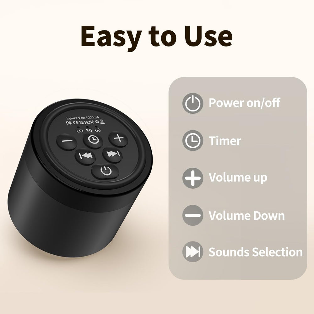 Hushing compact pocket-size design laid out for easy packing.