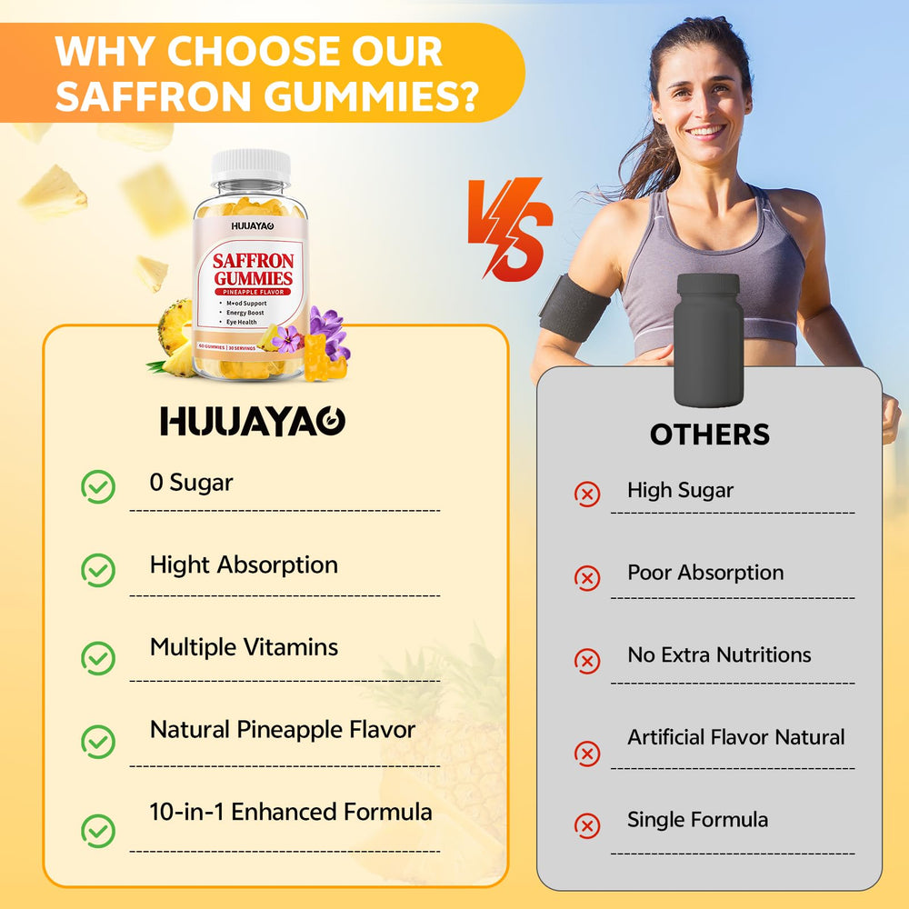 HUUAYAO non-GMO gluten-free dairy-free formula for clean daily support.