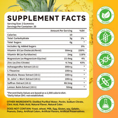 HUUAYAO saffron gummies pineapple flavor, tasty daily supplement boost.
