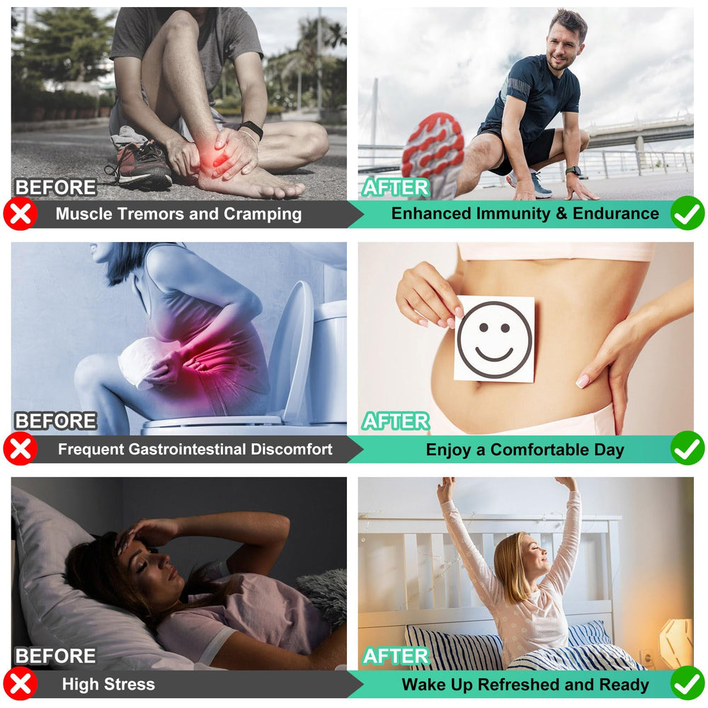 HUYEHF Two capsules daily guide image implies simple daily routine.