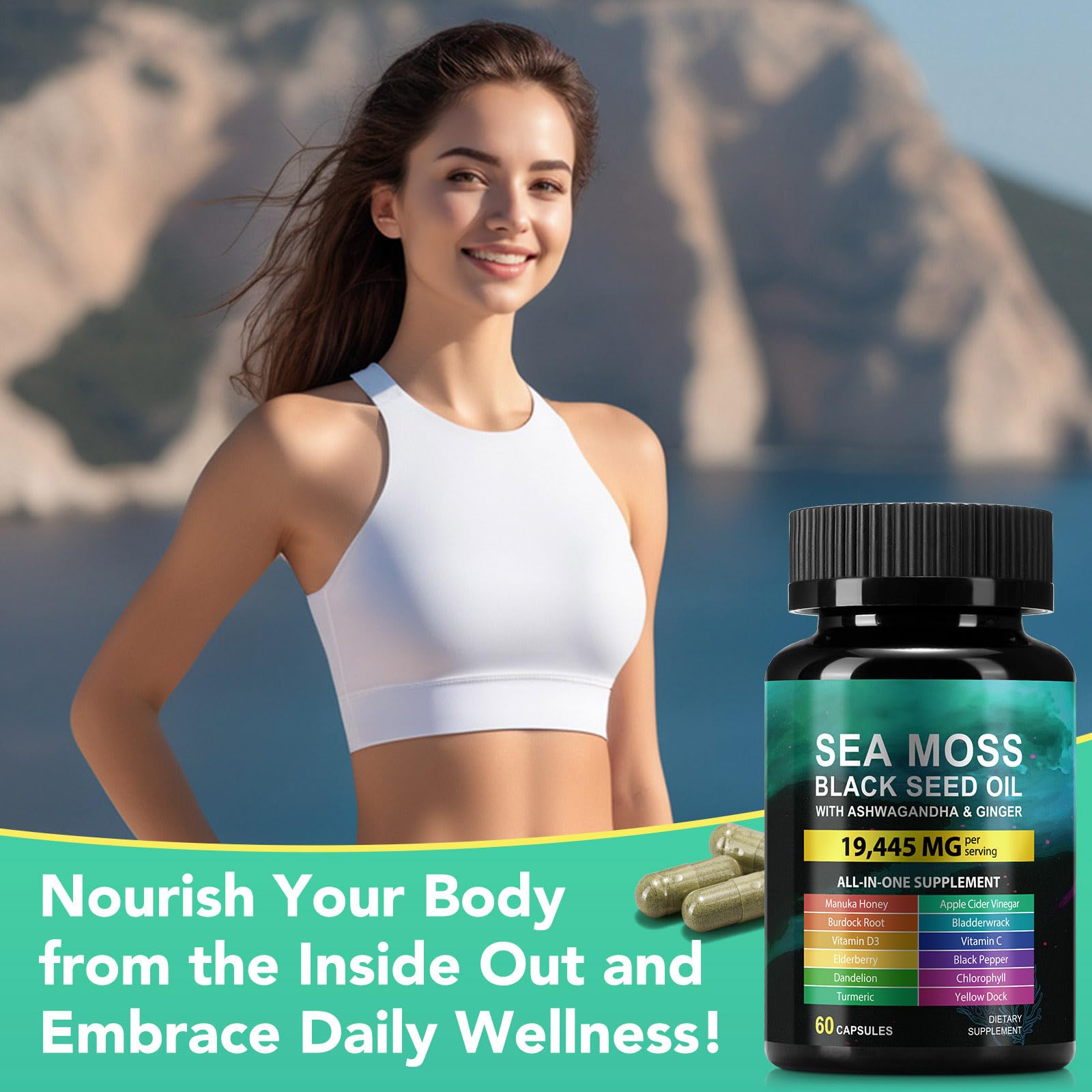 HUYEHF Packaging outer-box presentation hints giftable wellness choice.