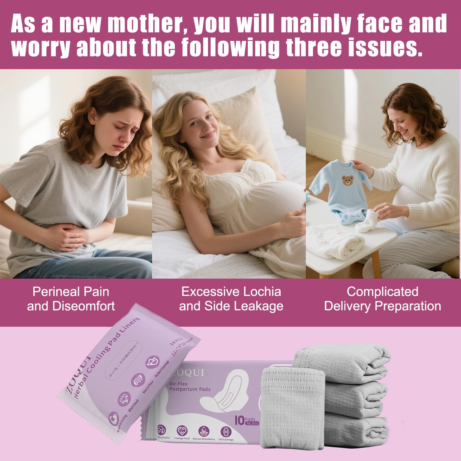 HVLVOYG all-in-one labor and delivery essentials kit for easy packing.