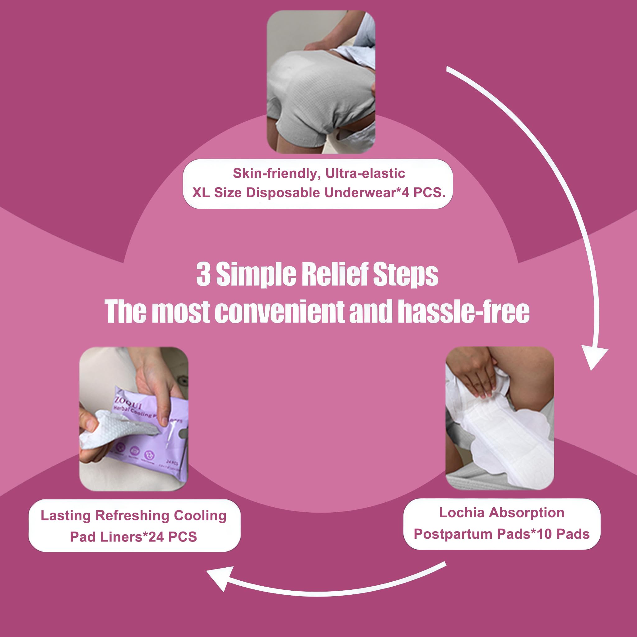 HVLVOYG XL disposable underwear designed for a soft, stretchy fit.