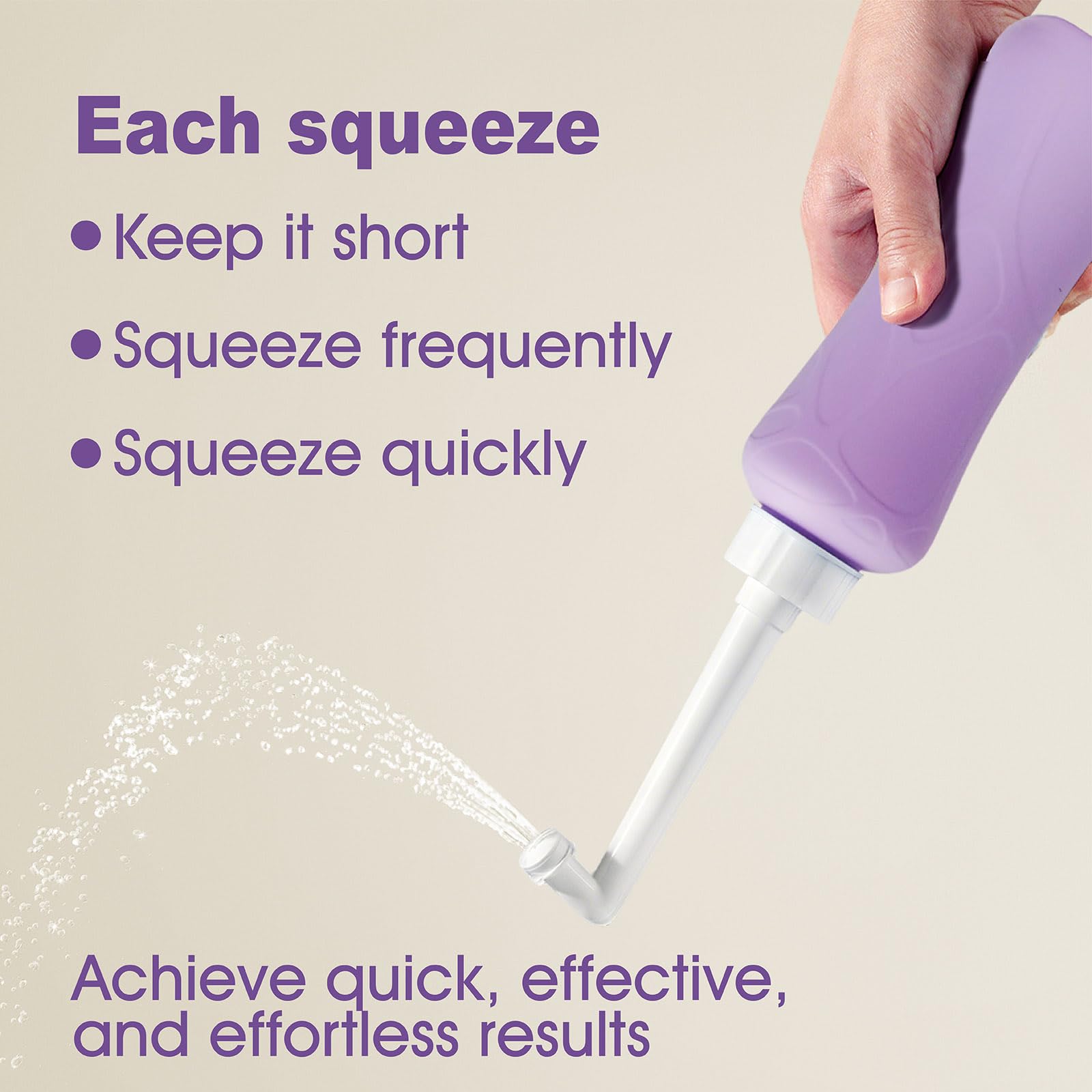 HVLVOYG hygienic packaging helps maintain cleanliness before first use.