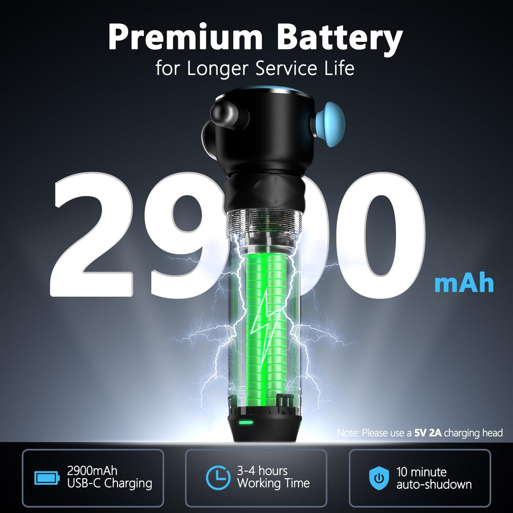 Hyako Pro R1 Massager battery and controls highlight wireless operation.