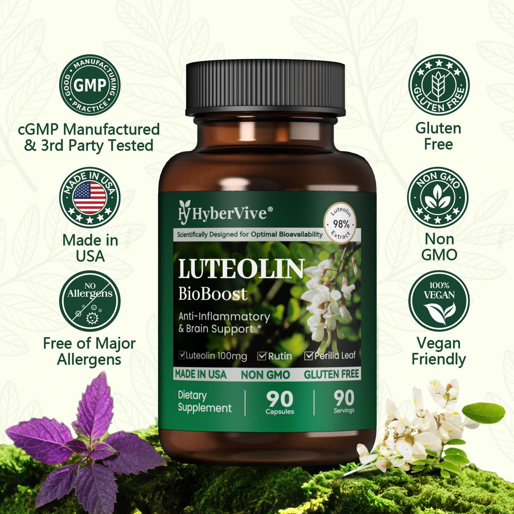 HyberVive immune support theme with bottle highlights daily wellness.