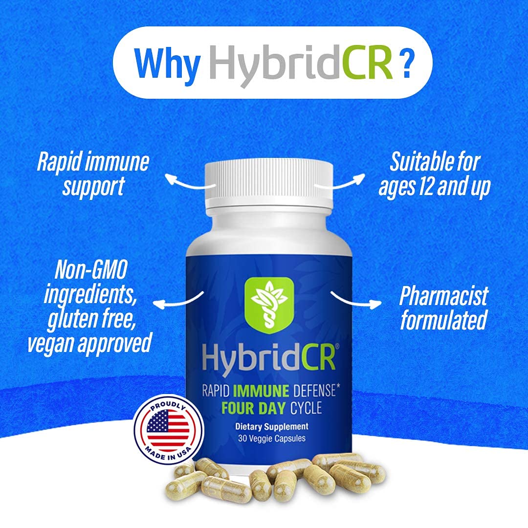 Close-up of Echinacea and Zinc ingredients in HybridCR for immune defense