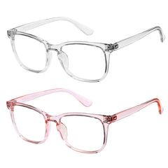 Hycredi Kids wearing glasses during gaming to reduce eye strain and maintain comfort.